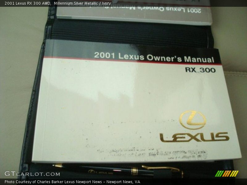 Millennium Silver Metallic / Ivory 2001 Lexus RX 300 AWD