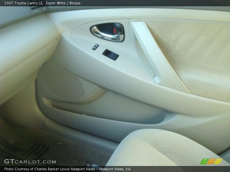 Super White / Bisque 2007 Toyota Camry LE