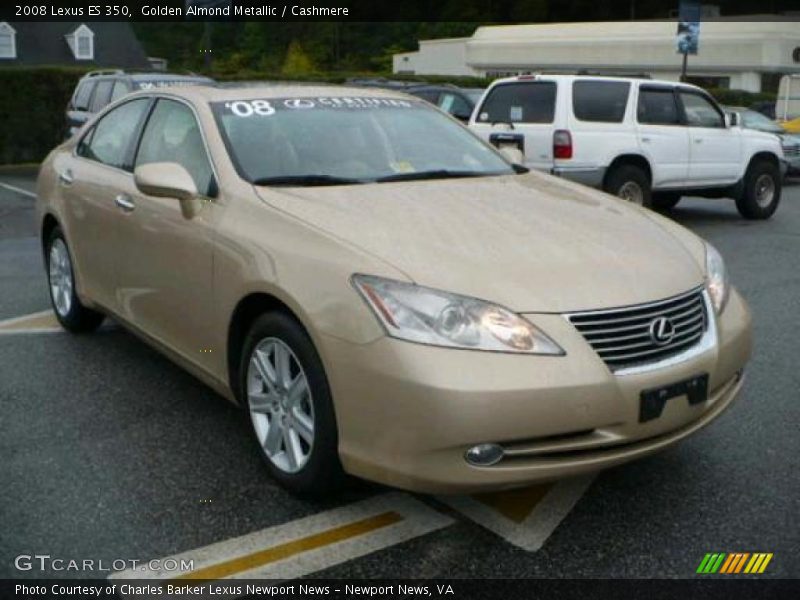 Golden Almond Metallic / Cashmere 2008 Lexus ES 350