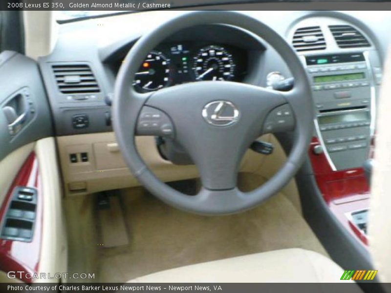 Golden Almond Metallic / Cashmere 2008 Lexus ES 350