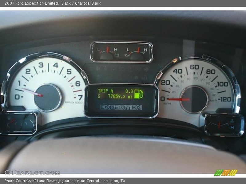 Black / Charcoal Black 2007 Ford Expedition Limited