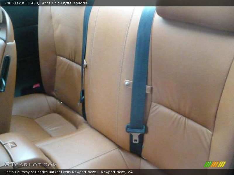 White Gold Crystal / Saddle 2006 Lexus SC 430