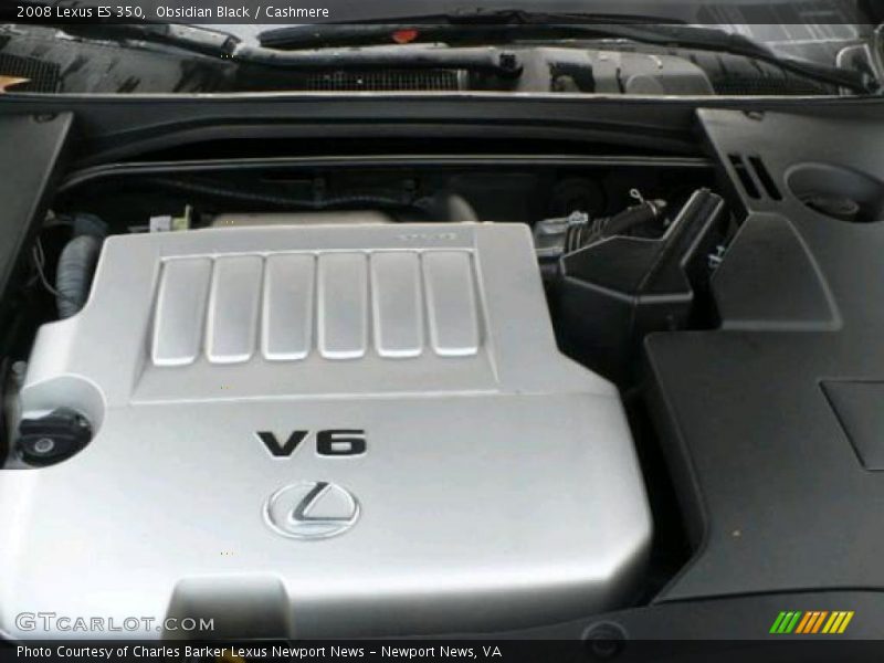 Obsidian Black / Cashmere 2008 Lexus ES 350
