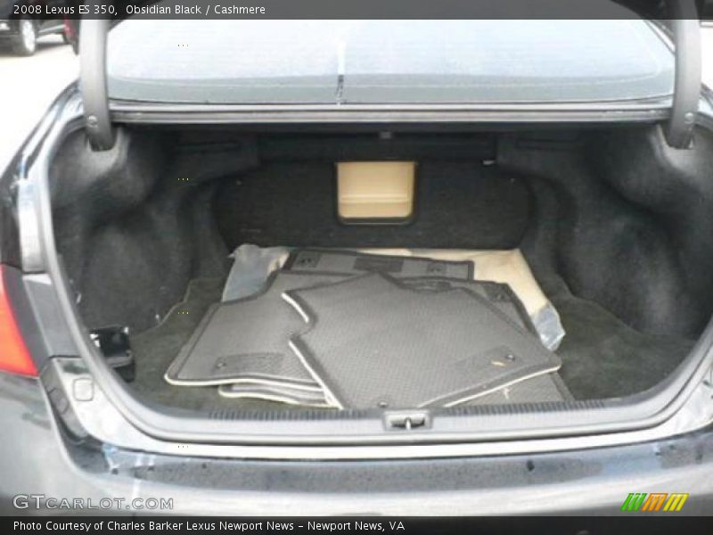 Obsidian Black / Cashmere 2008 Lexus ES 350