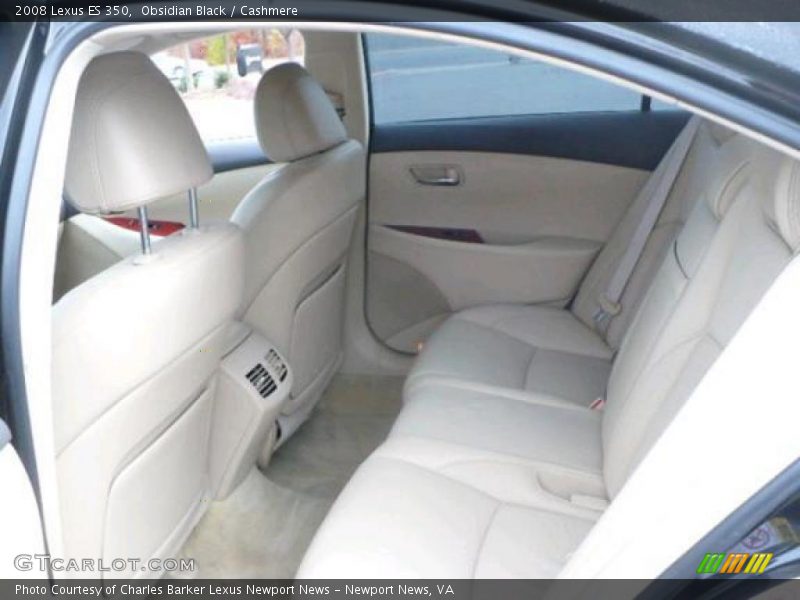 Obsidian Black / Cashmere 2008 Lexus ES 350