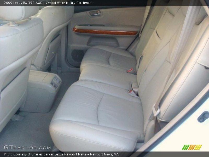 Crystal White Mica / Parchment 2009 Lexus RX 350 AWD