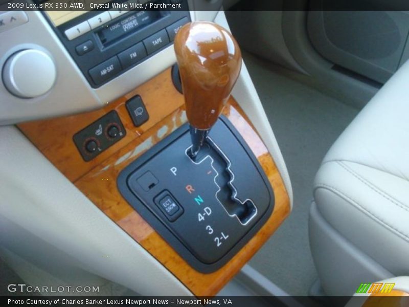 Crystal White Mica / Parchment 2009 Lexus RX 350 AWD