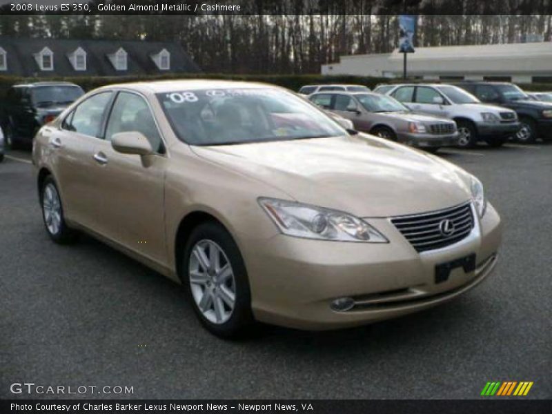 Golden Almond Metallic / Cashmere 2008 Lexus ES 350
