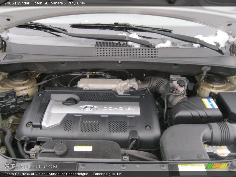  2006 Tucson GL Engine - 2.0 Liter DOHC 16V VVT 4 Cylinder