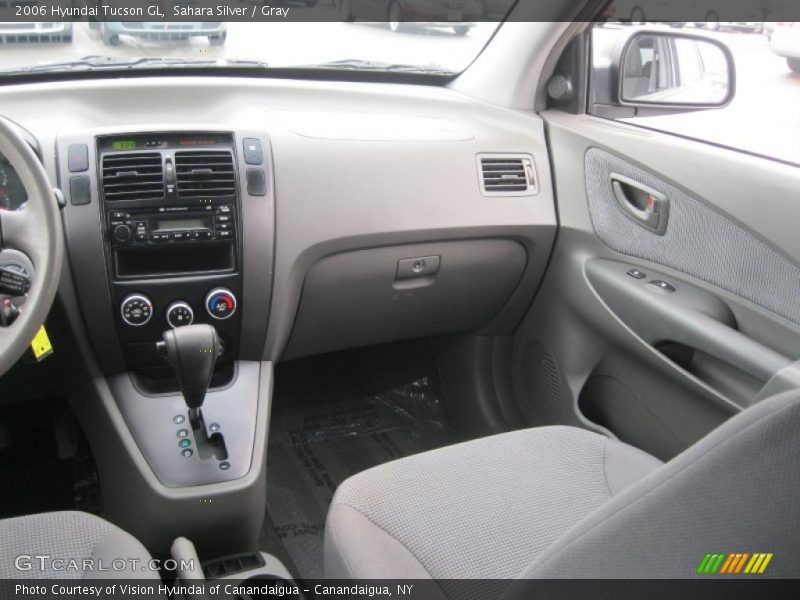 Sahara Silver / Gray 2006 Hyundai Tucson GL