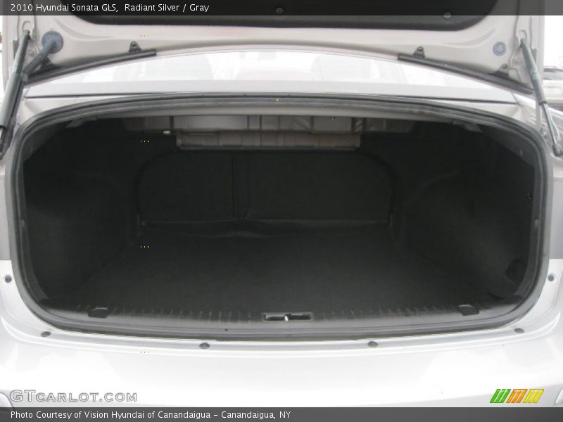 Radiant Silver / Gray 2010 Hyundai Sonata GLS
