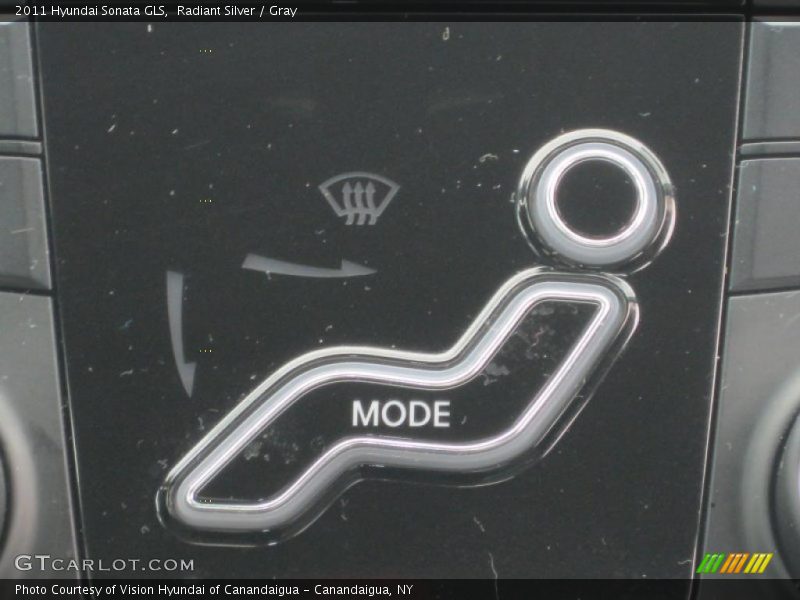 Radiant Silver / Gray 2011 Hyundai Sonata GLS