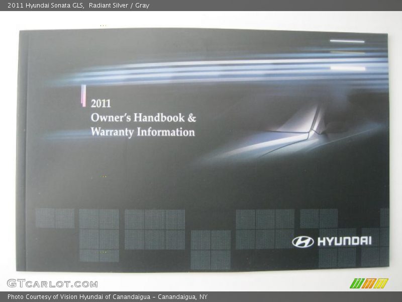 Radiant Silver / Gray 2011 Hyundai Sonata GLS