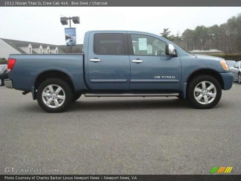  2011 Titan SL Crew Cab 4x4 Blue Steel