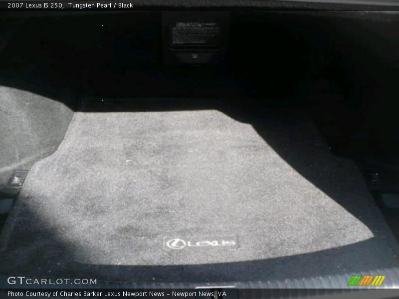 Tungsten Pearl / Black 2007 Lexus IS 250