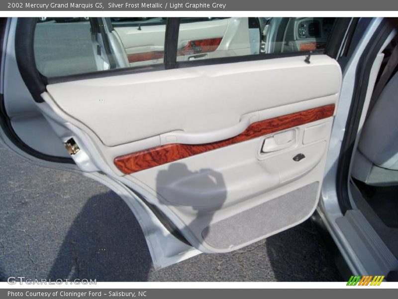 Silver Frost Metallic / Light Graphite Grey 2002 Mercury Grand Marquis GS