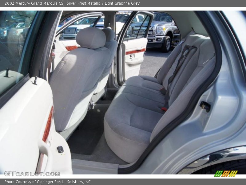 Silver Frost Metallic / Light Graphite Grey 2002 Mercury Grand Marquis GS