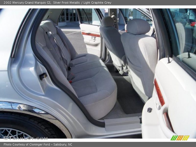 Silver Frost Metallic / Light Graphite Grey 2002 Mercury Grand Marquis GS