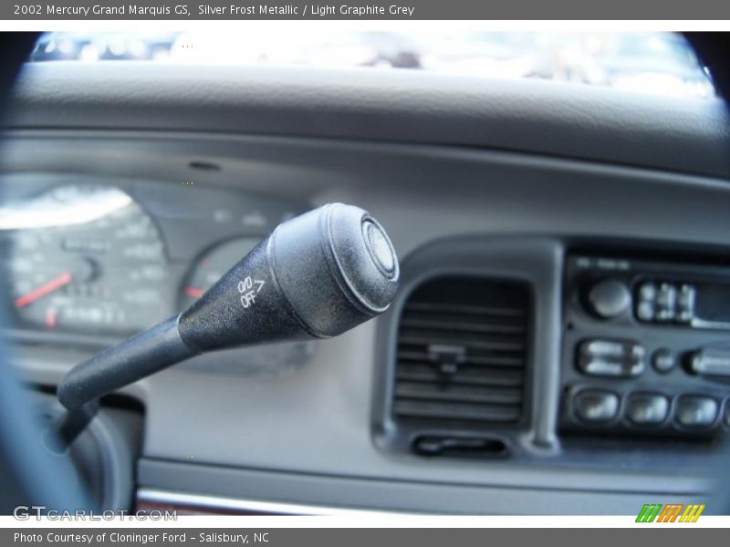 Silver Frost Metallic / Light Graphite Grey 2002 Mercury Grand Marquis GS