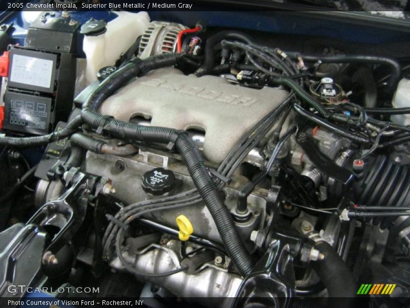 Superior Blue Metallic / Medium Gray 2005 Chevrolet Impala