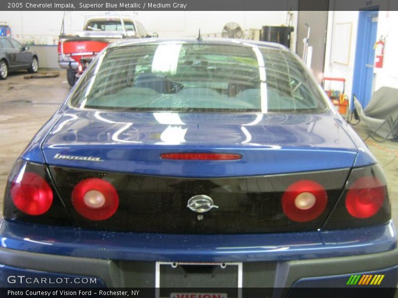 Superior Blue Metallic / Medium Gray 2005 Chevrolet Impala