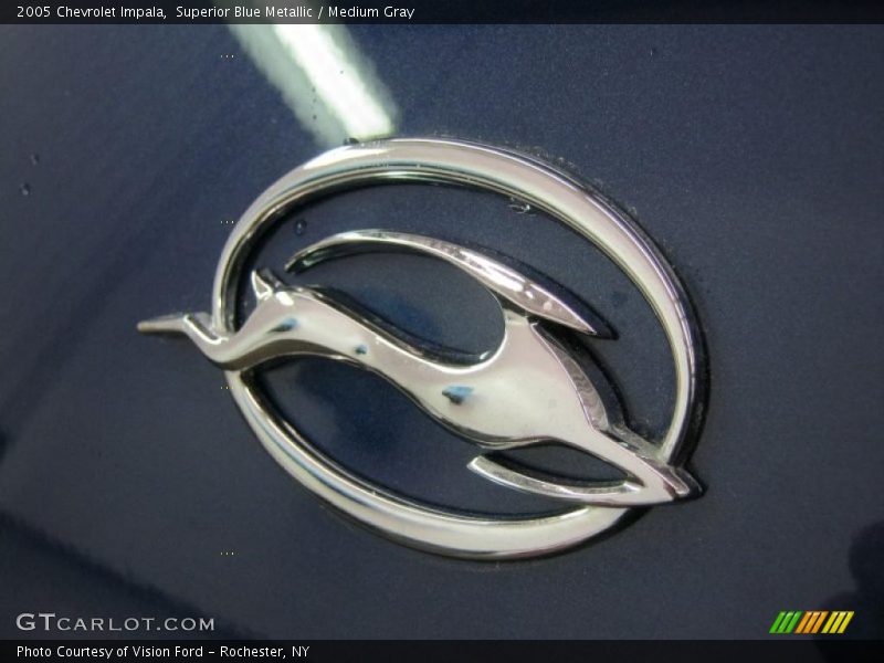Superior Blue Metallic / Medium Gray 2005 Chevrolet Impala