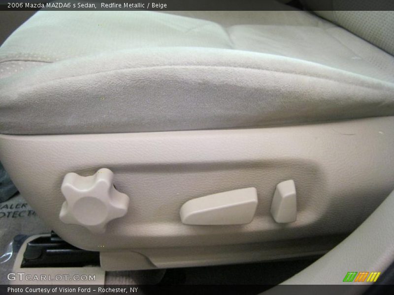 Redfire Metallic / Beige 2006 Mazda MAZDA6 s Sedan