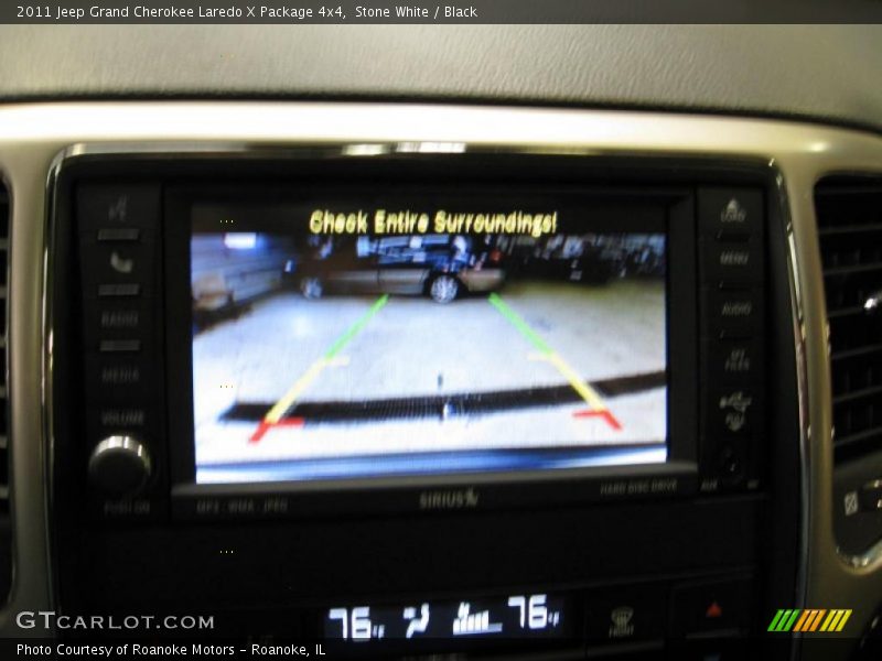 Stone White / Black 2011 Jeep Grand Cherokee Laredo X Package 4x4