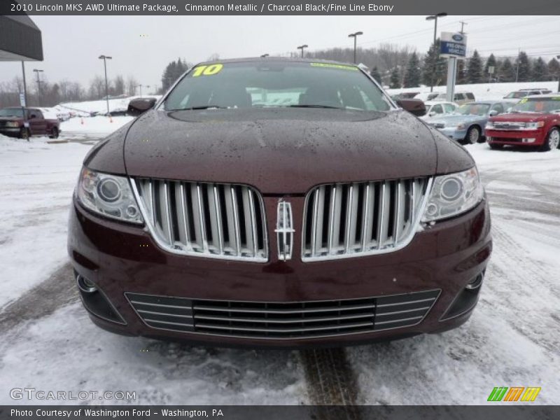 Cinnamon Metallic / Charcoal Black/Fine Line Ebony 2010 Lincoln MKS AWD Ultimate Package