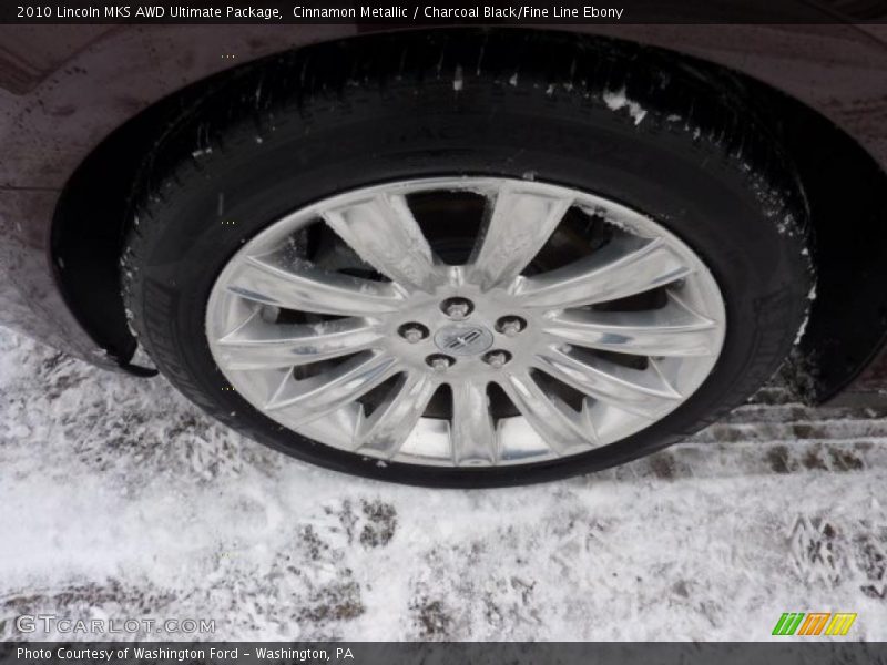 Cinnamon Metallic / Charcoal Black/Fine Line Ebony 2010 Lincoln MKS AWD Ultimate Package