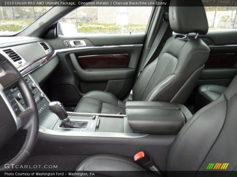  2010 MKS AWD Ultimate Package Charcoal Black/Fine Line Ebony Interior