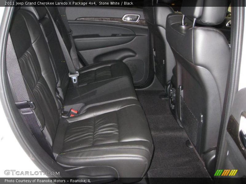 Stone White / Black 2011 Jeep Grand Cherokee Laredo X Package 4x4