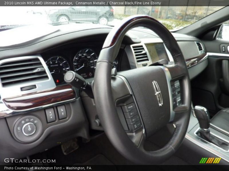  2010 MKS AWD Ultimate Package Steering Wheel