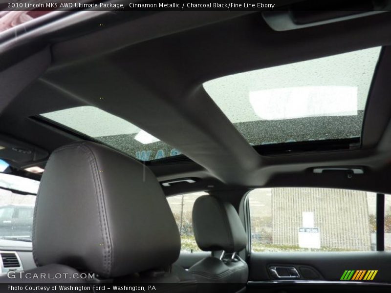 Sunroof of 2010 MKS AWD Ultimate Package