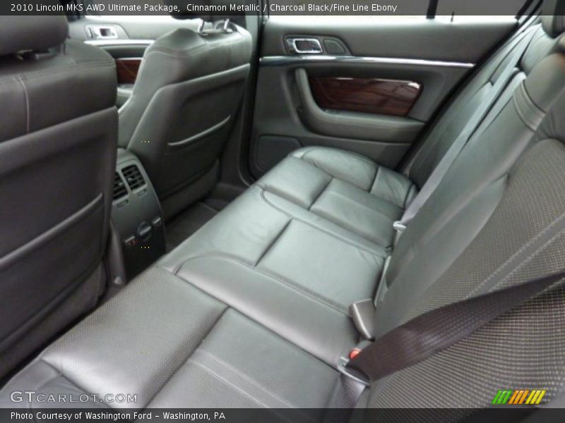  2010 MKS AWD Ultimate Package Charcoal Black/Fine Line Ebony Interior