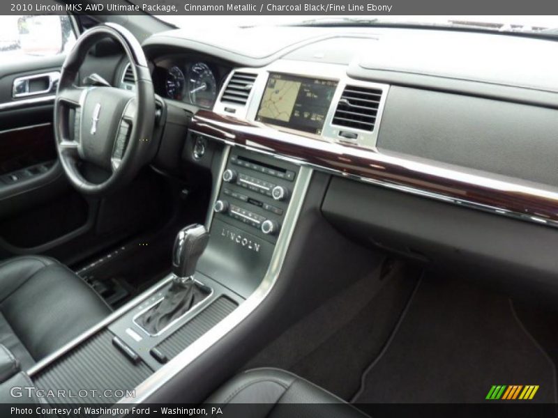 Dashboard of 2010 MKS AWD Ultimate Package