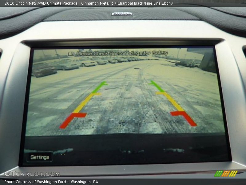 Cinnamon Metallic / Charcoal Black/Fine Line Ebony 2010 Lincoln MKS AWD Ultimate Package
