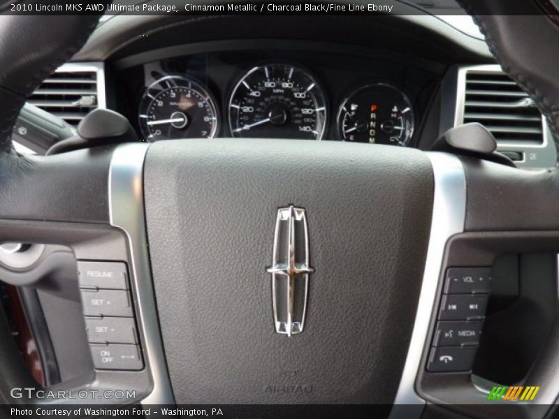  2010 MKS AWD Ultimate Package Steering Wheel