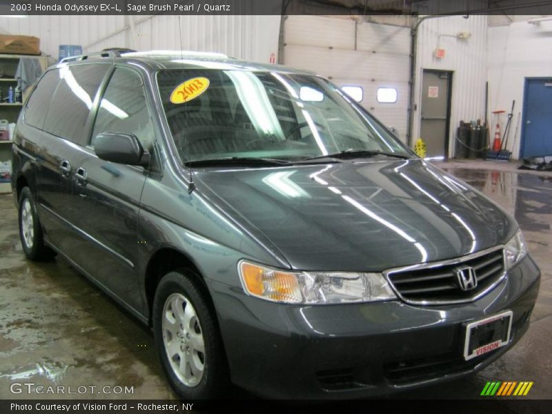 Sage Brush Pearl / Quartz 2003 Honda Odyssey EX-L
