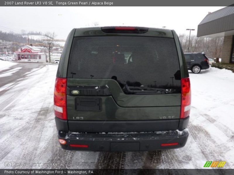 Tonga Green Pearl / Alpaca Beige 2007 Land Rover LR3 V8 SE