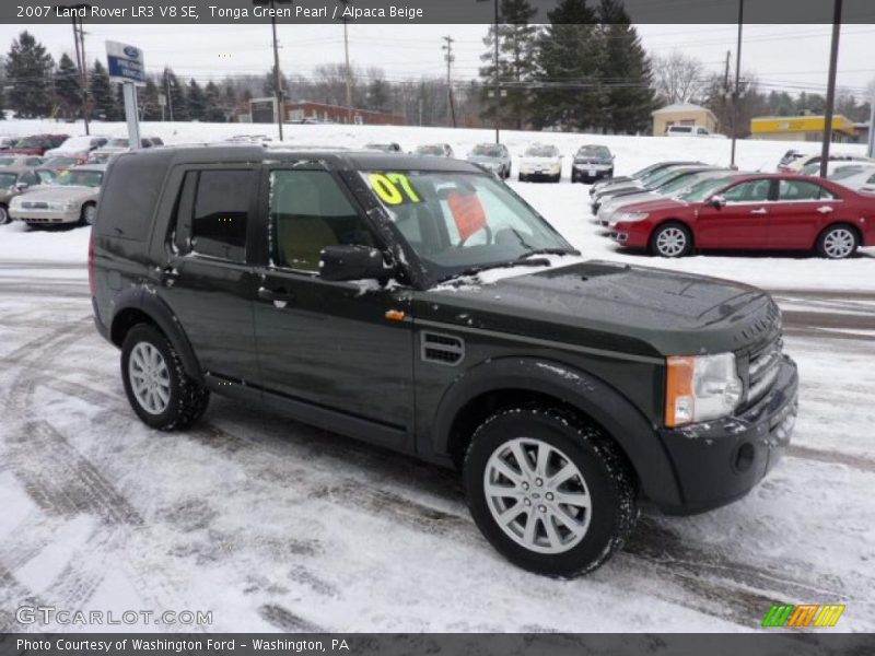 Tonga Green Pearl / Alpaca Beige 2007 Land Rover LR3 V8 SE