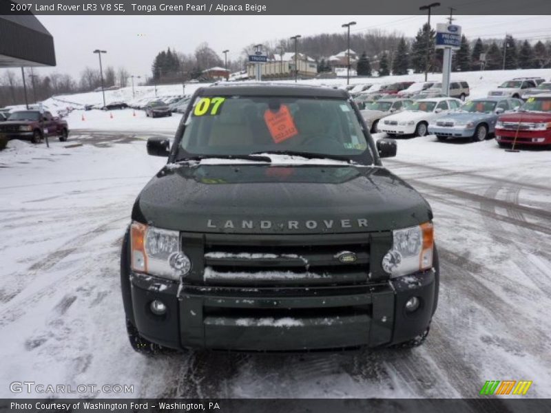 Tonga Green Pearl / Alpaca Beige 2007 Land Rover LR3 V8 SE