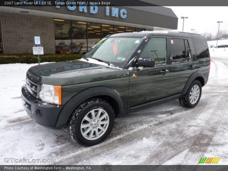 Tonga Green Pearl / Alpaca Beige 2007 Land Rover LR3 V8 SE