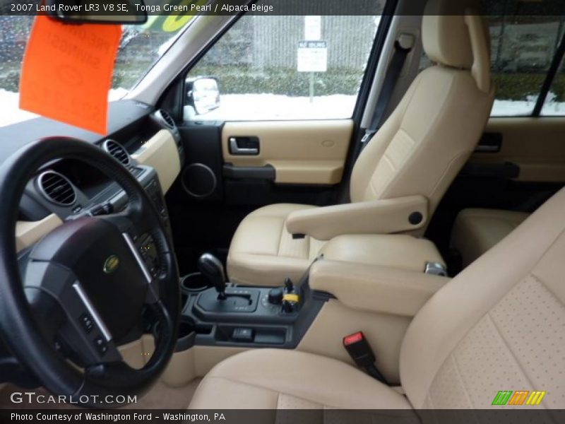 Tonga Green Pearl / Alpaca Beige 2007 Land Rover LR3 V8 SE