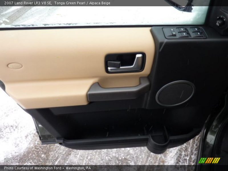 Tonga Green Pearl / Alpaca Beige 2007 Land Rover LR3 V8 SE