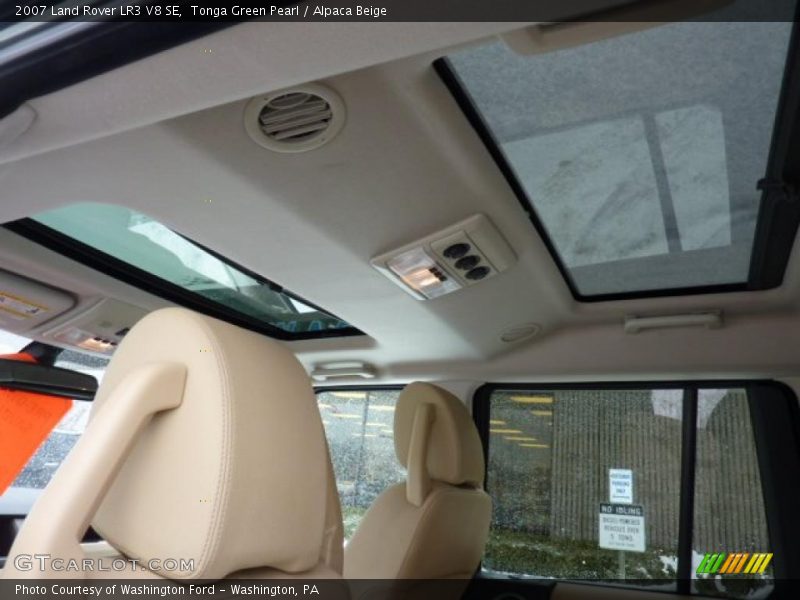 Tonga Green Pearl / Alpaca Beige 2007 Land Rover LR3 V8 SE