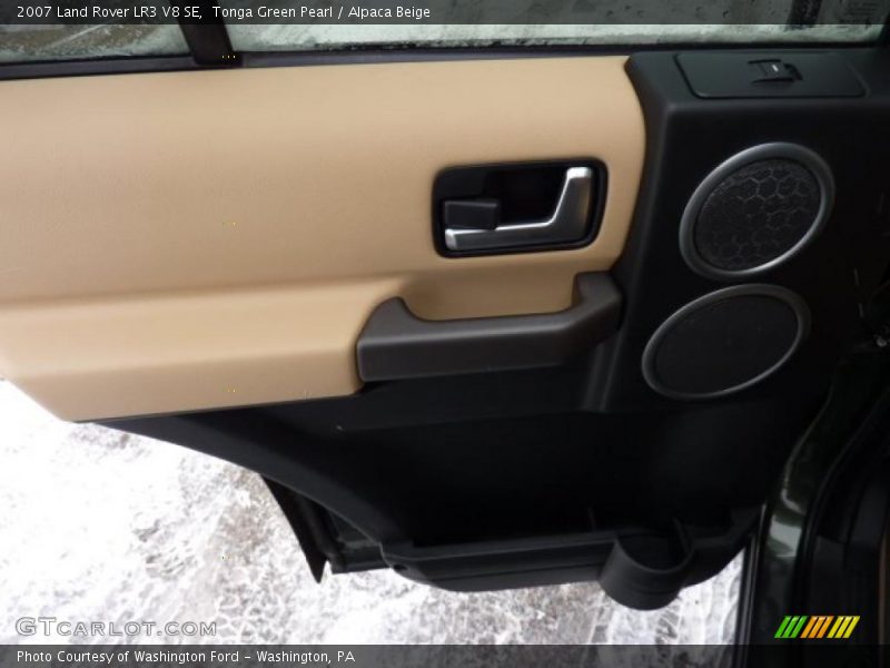 Tonga Green Pearl / Alpaca Beige 2007 Land Rover LR3 V8 SE