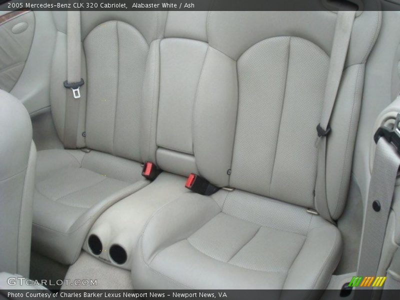 Alabaster White / Ash 2005 Mercedes-Benz CLK 320 Cabriolet