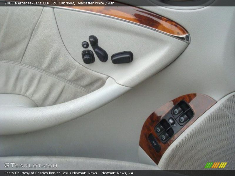 Alabaster White / Ash 2005 Mercedes-Benz CLK 320 Cabriolet