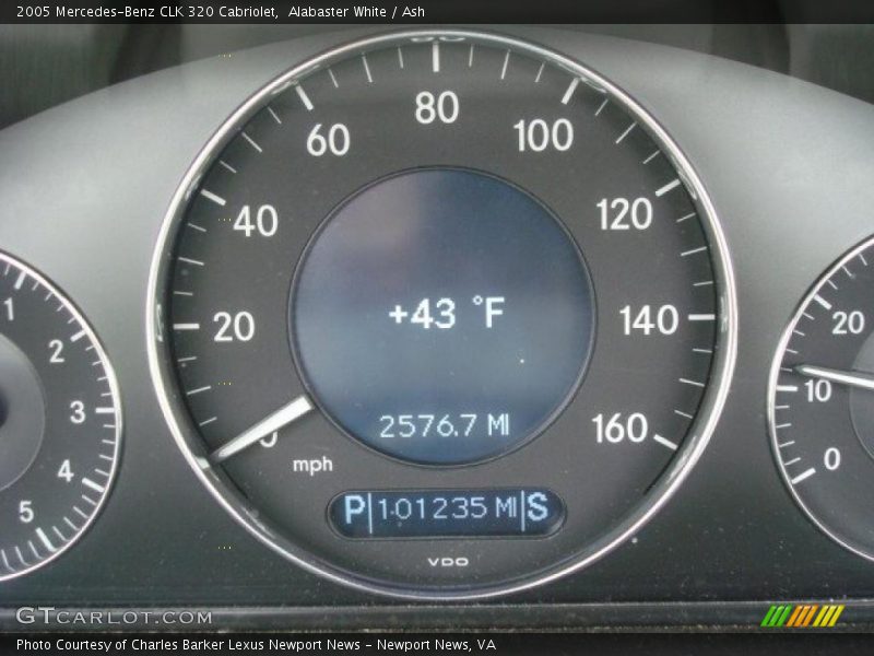Alabaster White / Ash 2005 Mercedes-Benz CLK 320 Cabriolet
